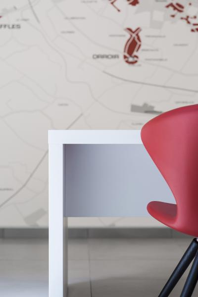 Waeles Puur Maatwerk Kantoorinrichting Axa bank Ronse 