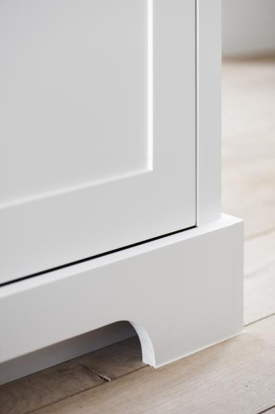 Woning warm landelijk interieur keuken wit aga fornuis